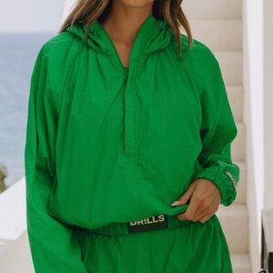 Daily Drills Nylon Zip Jacket